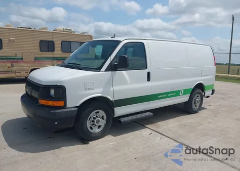 2014 Chevrolet Express 2500 Work Van из США, поврежденный, VIN 1GCWGFCA1E1160368